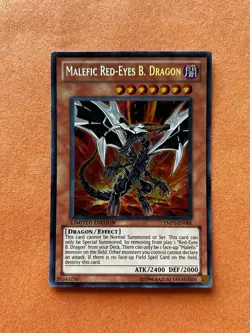 Yugioh Malefic Red-Eyes B. Dragon Secret Bonds Beyond Time Ltd YMP1-EN001 2400/… - Image 1