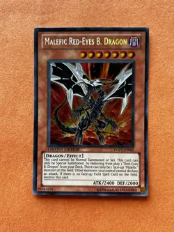 Yugioh Malefic Red-Eyes B. Dragon Secret Bonds Beyond Time Ltd YMP1-EN001 2400/… - Image 3