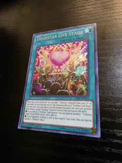 Yugioh Trickstar Live Stage SAST-EN058 Secret Rare 1st Ed NM - Image 2