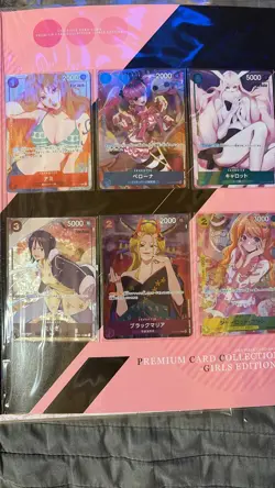 [NEW]ONE PIECE Card Game Premium Card Collection Girls Edition Set Japanese USA - Image 2