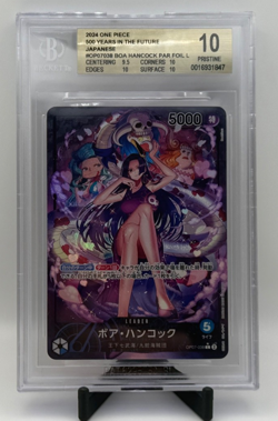 BGS 1O PRISTINE ONE PIECE Boa Hancock (Alt Art) OP07-038 - Image 1