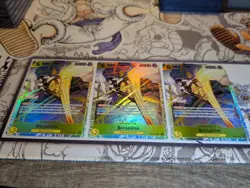3x Borsalino SR OP15-058 Super Rare One Piece TCG Adventure on Kami's Island - Image 2