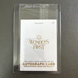 Wonders Of The First CCG - Sealed Promo Card (April 2026 PSA Magazine) - Image 1