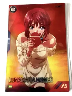 Gundam Arsenal Base Luna Maria Hawk PR Card HP Recovery Ability Individual - Image 1
