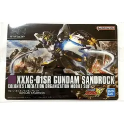 Gundam Card Sandrock HG Package Art Gum 1st Edition Rare Trading - Image 1