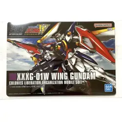 Gundam Package Art Card Wing Gundam HG 301 Unopened Used - Image 1