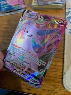 NM! Espeon VMAX (065/203) Evolving Skies Full Art Ultra Rare Pokemon Card! - Image 4