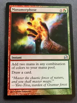 MTG Manamorphose {Modern Masters} - NM - Image 1