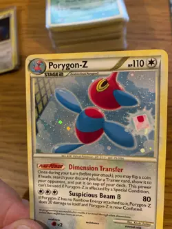 NM! Porygon-Z (7/102) HeartGold SoulSilver Triumphant Holo Rare Pokemon Card! - Image 4