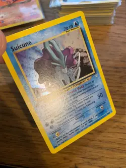 NEAR MINT! 1st Edition Suicune (14/64) Holo Neo Revelation Pokemon Card! - Image 5