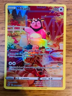 NM! Miltank GG24/GG70 Crown Zenith Galarian Gallery Pokemon Card! - Image 1