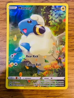 NEAR MINT! Mareep GG34/GG70 Crown Zenith Galarian Gallery Pokemon Card! - Image 1