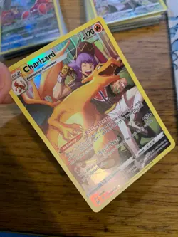 NM! Charizard TG03/TG30 Lost Origin Trainer Gallery Pokemon Card! - Image 3
