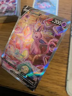NM! Espeon V (180/203) Evolving Skies Full Art Alternate Art Rare Pokemon Card! - Image 4