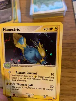 NM! Manectric (9/109) EX Ruby & Sapphire Holo Rare Pokemon Card! FAST P&P! - Image 4