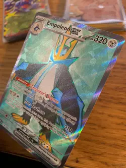 NM! Empoleon Ex (117/094) Phantasmal Flames Full Art Ultra Rare Pokemon Card! - Image 4