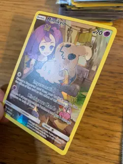 NEAR MINT! Mimikyu (245/236) Sun & Moon Cosmic Eclipse Secret Rare Pokemon Card! - Image 4
