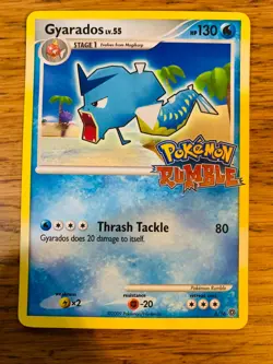NM! Gyarados 6/16 Rumble Stamped Platinum Promo Pokemon Card! FAST P&P! - Image 1