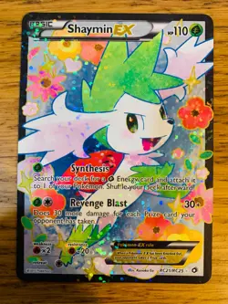 LP! Shaymin EX (RC21/RC25) Legendary Treasures Radiant Collection Pokemon Card! - Image 1