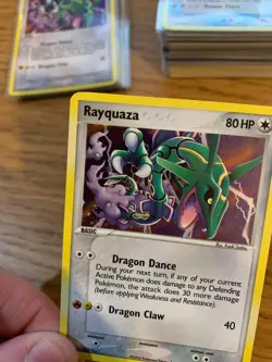 NM! Rayquaza (9/106) EX Emerald Holo Rare Pokemon Card! FAST & FREE P&P! - Image 3