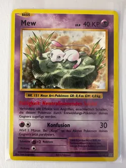 Pokemon Mew 53/108 XY Evolutions Deutsch 2016 Rare - Image 1