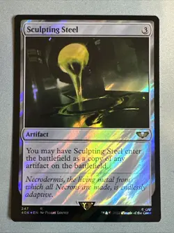 MTG / Sculpting Steel / 40K / #247 / SURGE FOIL / Rare / NM - Image 1