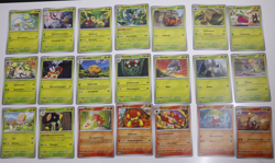 pokemon PARADOXRIFT set deutsch, common/uncommon, 117 Karten, keine doppelten - Image 1