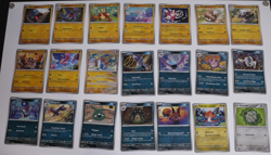 pokemon PARADOXRIFT set deutsch, common/uncommon, 117 Karten, keine doppelten - Image 4