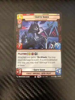 Darth Vader - Scourge of Squadrons - Normal - 142/262 - Jump to Lightspeed - NM - Image 1