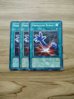 Yu-Gi-Oh! - Premature Burial 3X - Full Playset - Image 1