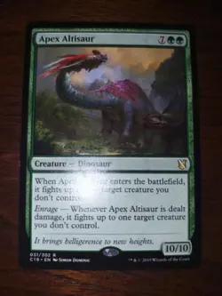 MTG Apex Altisaur Commander 2019 Regular - Image 1