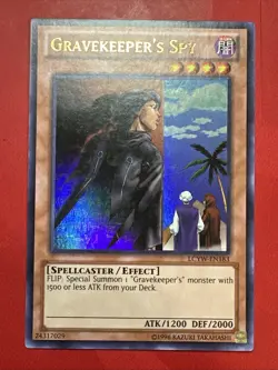 Gravekeeper's Spy - NM - LCYW-EN183 - Unlimited - Ultra Rare - Yu-Gi-Oh! TCG - Image 1