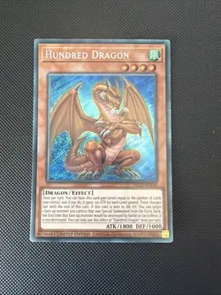 Hundred Dragon DLCS-EN146 Yu-Gi-Oh! Card Secret Rare Limited Edition - Image 1
