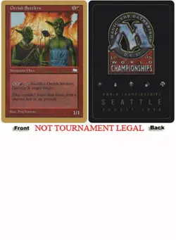 Orcish Settlers (Brian Seldon - 1998) World Championship NM CARD ABUGames - Image 1