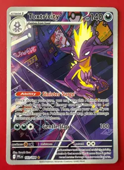 Toxtricity 103/094 - Phantasmal Flames - Illustration Rare - Pokemon Card - NM/M - Image 1