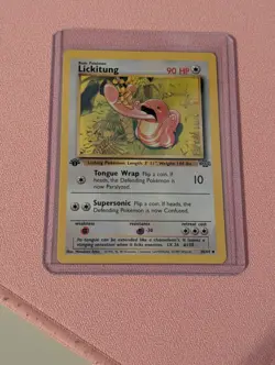Lickitung 38/64 Jungle Regular NM Uncommon 1st Edition Pokemon TCG Card - Image 1