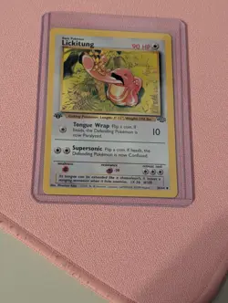 Lickitung 38/64 Jungle Regular NM Uncommon 1st Edition Pokemon TCG Card - Image 3