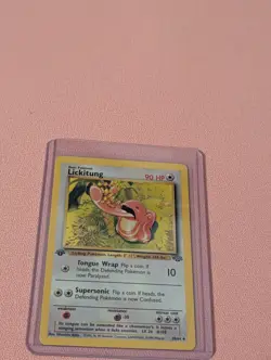 Lickitung 38/64 Jungle Regular NM Uncommon 1st Edition Pokemon TCG Card - Image 4
