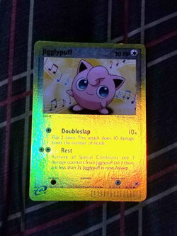 Pokemon TCG Card Jigglypuff #41 Reverse Holo - NM - Image 1
