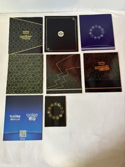 7 × Sword & Shield Pokemon ETB Player’s Guide Lot Trading Card Game Guides - Image 2