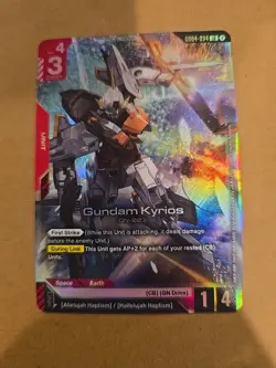 Gundam Kyrios - Gundam - Phantom Aria - Card #GD04-034 - Legend Rare (LR) - NM - Image 1