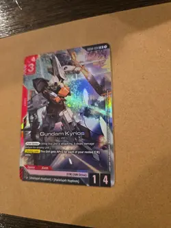 Gundam Kyrios - Gundam - Phantom Aria - Card #GD04-034 - Legend Rare (LR) - NM - Image 3
