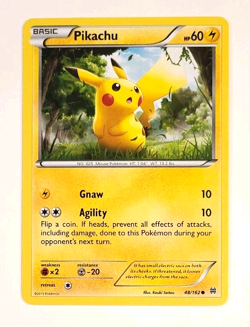 Pikachu - 48/162 - XY BREAKthrough - English - Near Mint - Pokemon Card_102 - Image 1