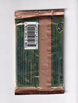 Harry Potter 2001 Wizards of the Coast Trading Card Game Booster Pack - Image 2