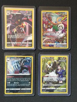 Pokemon TCG Silver Tempest Brilliant Stars 8-Card Lot Pikachu Swablu Malamar - Image 2