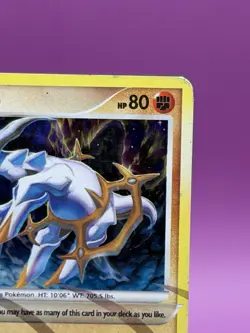 Arceus AR8 Lv.100 2009 Pokemon Card Holo LP/MP - Image 3