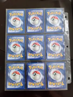 POKEMON LOT OF X9 CARDS (28-36)/64 1999 JUNGLE SET - Image 2