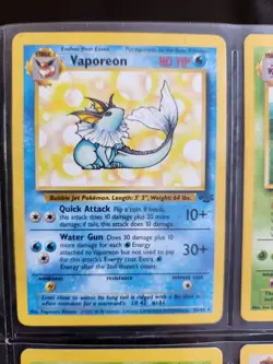 POKEMON LOT OF X9 CARDS (28-36)/64 1999 JUNGLE SET - Image 5