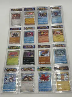 16 Slabs Mint - Japanese Pokemon Trading Cards Game Manuf. Pokemon Company 2020 - Image 1