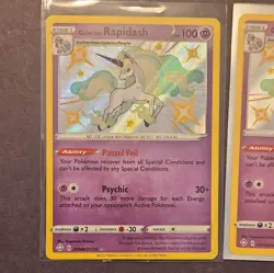 Pokemon TCG Shining Fates Shiny Vault Shiny Holo Card Lot (7) Yamper Boltund - Image 2